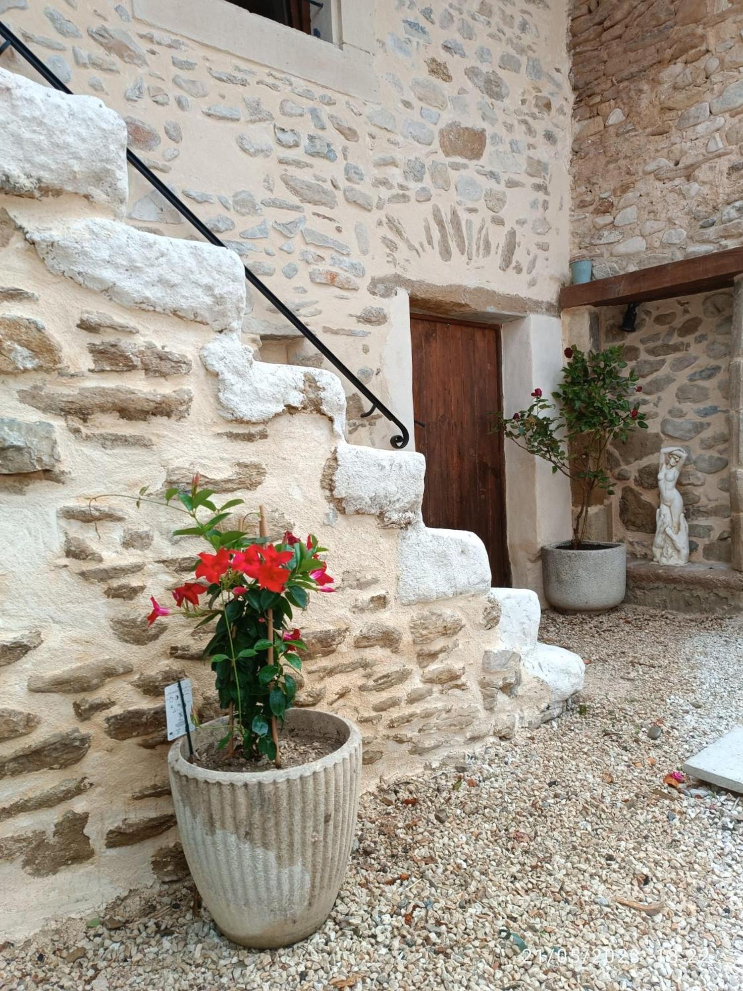 Bed and Breakfast Mas De L'Amme Valréas Exterior foto